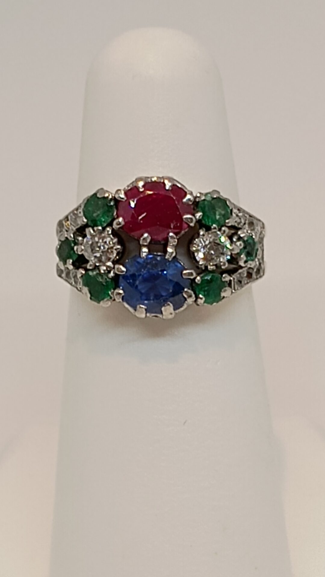 Multi-Color Stone Ring