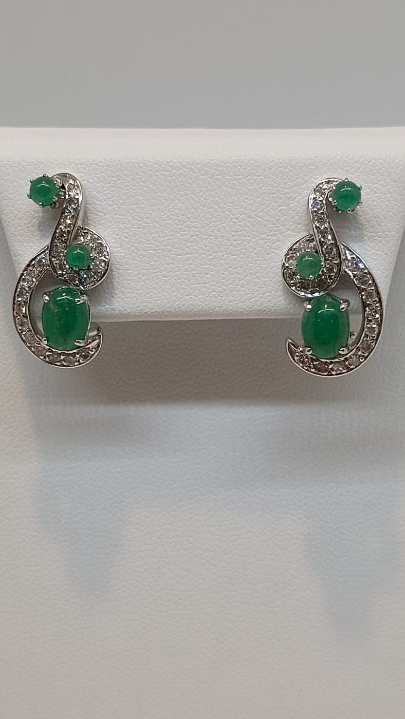 Emerald Swirls